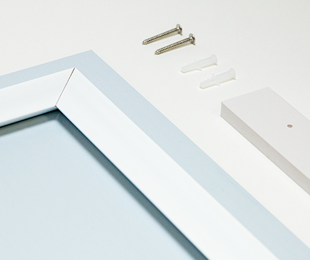 Rahmen für Wandbild aus Acrylglas